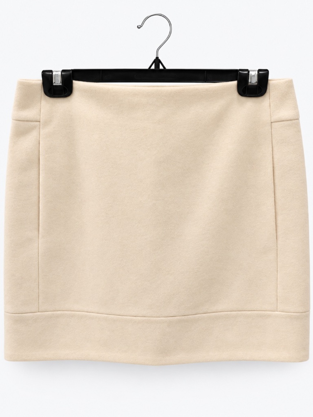 J.Crew Ivory Cream Wool Blend Mini Skirt Size 6